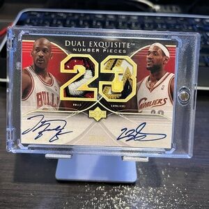 Michael Jordan / LeBron James Card